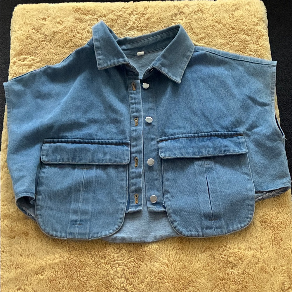 Blue Denim Kids Shirt